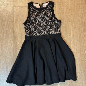 Woman’s formal short dress